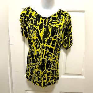 VERSUS VERSACE Print Shirt Size 6